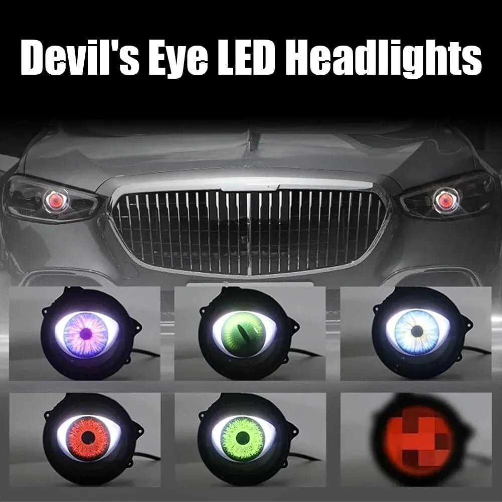 Luz De Ojos De Diablo Para Coches, Luces De Ojo De Diablo