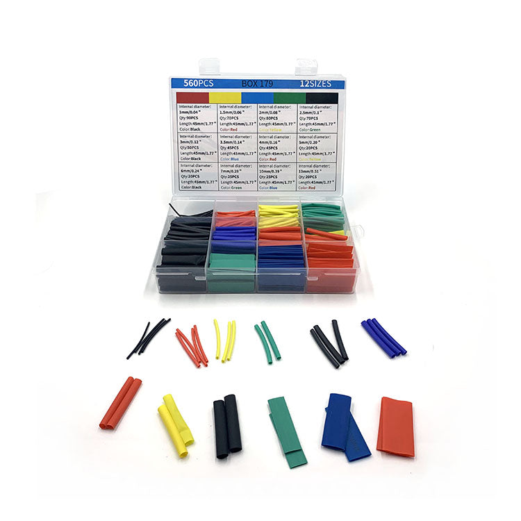 Tubo Termoencogible Surtido Termoencogible Aislamiento eléctrico Manga retráctil Alambre Kit termorretráctil