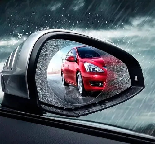 Film Espejo Auto Antiempañante 95x135mm Ovalado.