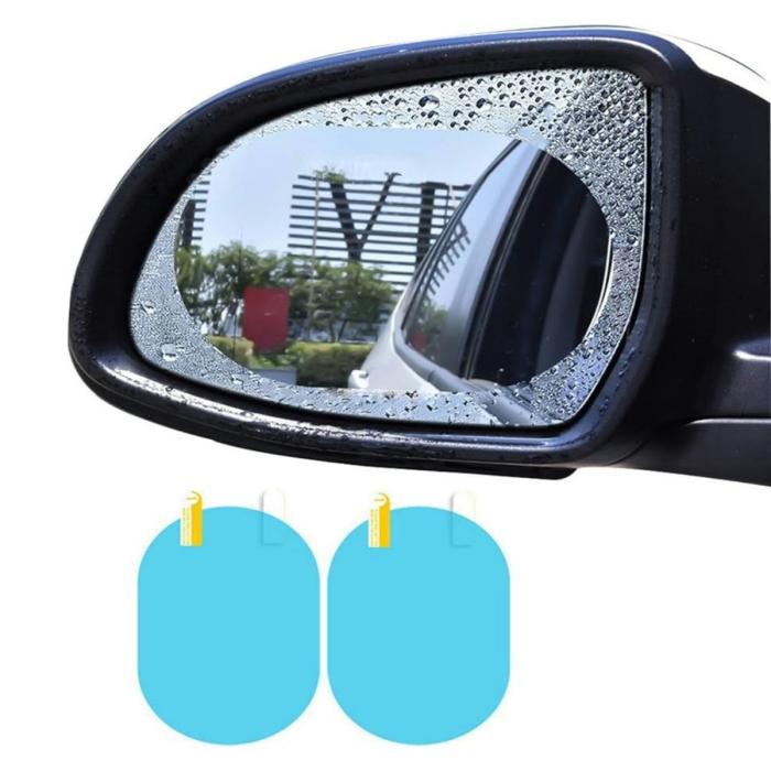 Film Espejo Auto Antiempañante 95x135mm Ovalado.