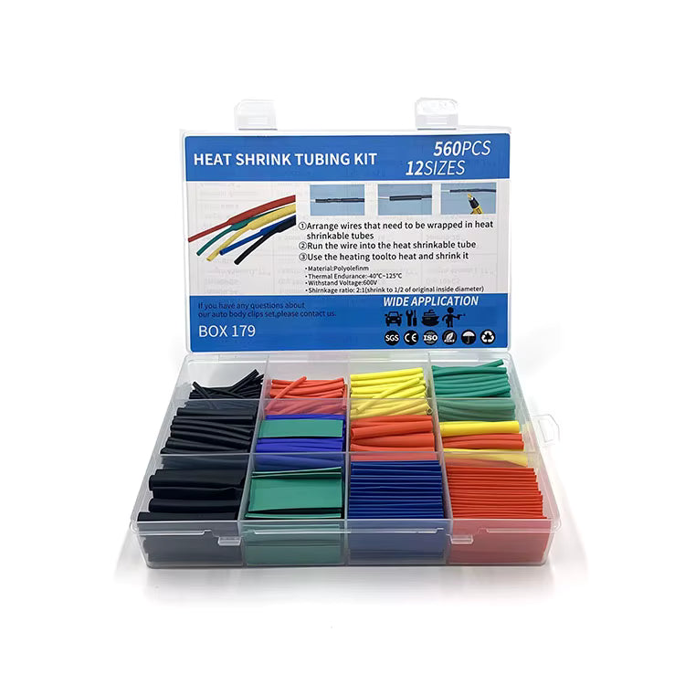 Tubo Termoencogible Surtido Termoencogible Aislamiento eléctrico Manga retráctil Alambre Kit termorretráctil