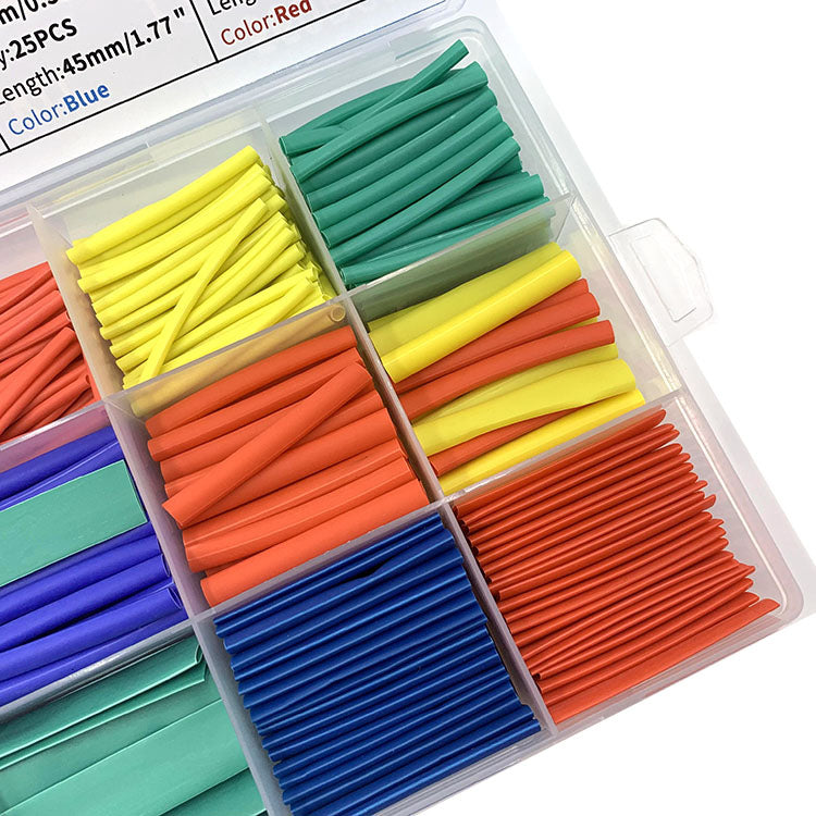 Tubo Termoencogible Surtido Termoencogible Aislamiento eléctrico Manga retráctil Alambre Kit termorretráctil